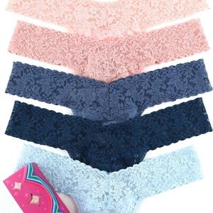 Hanky Panky low rise Holiday 5 pack NEW